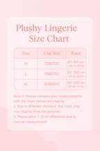 Plushé Panda – 2 Piece Plushy Lingerie Set