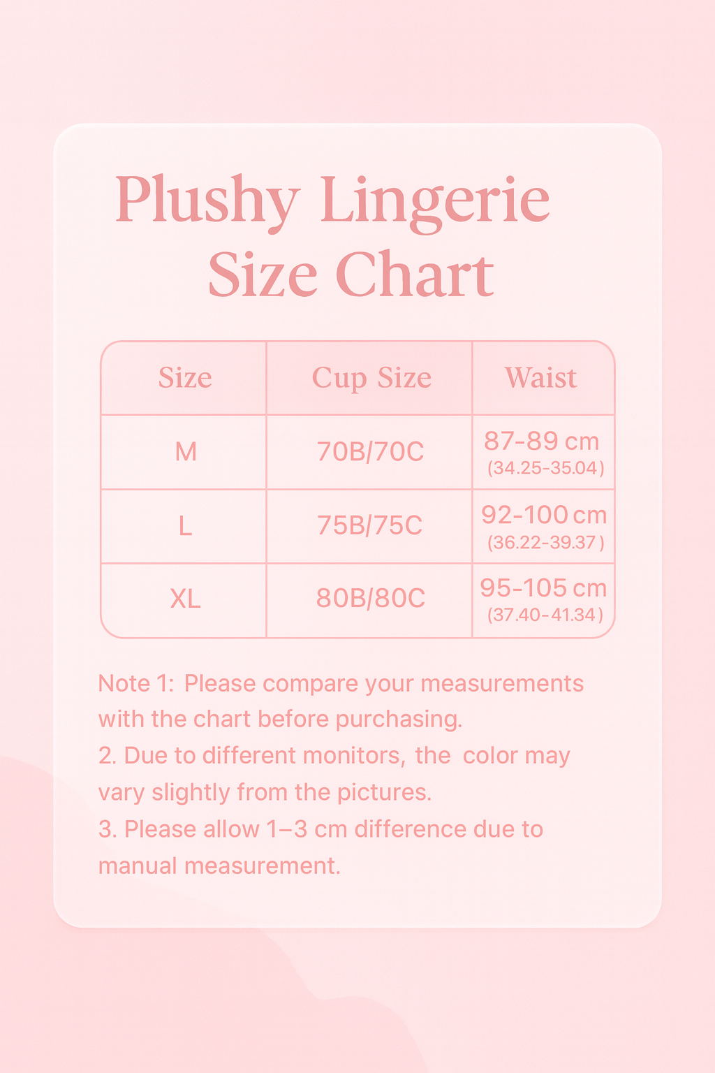 Plushé Kittykiss – 2 Piece Plushy Lingerie Set (Pink)