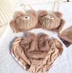 Plushé Duo – 2 Piece Plushy Lingerie Set